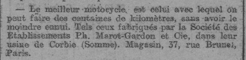 extrait Usines Marlot à Corbie